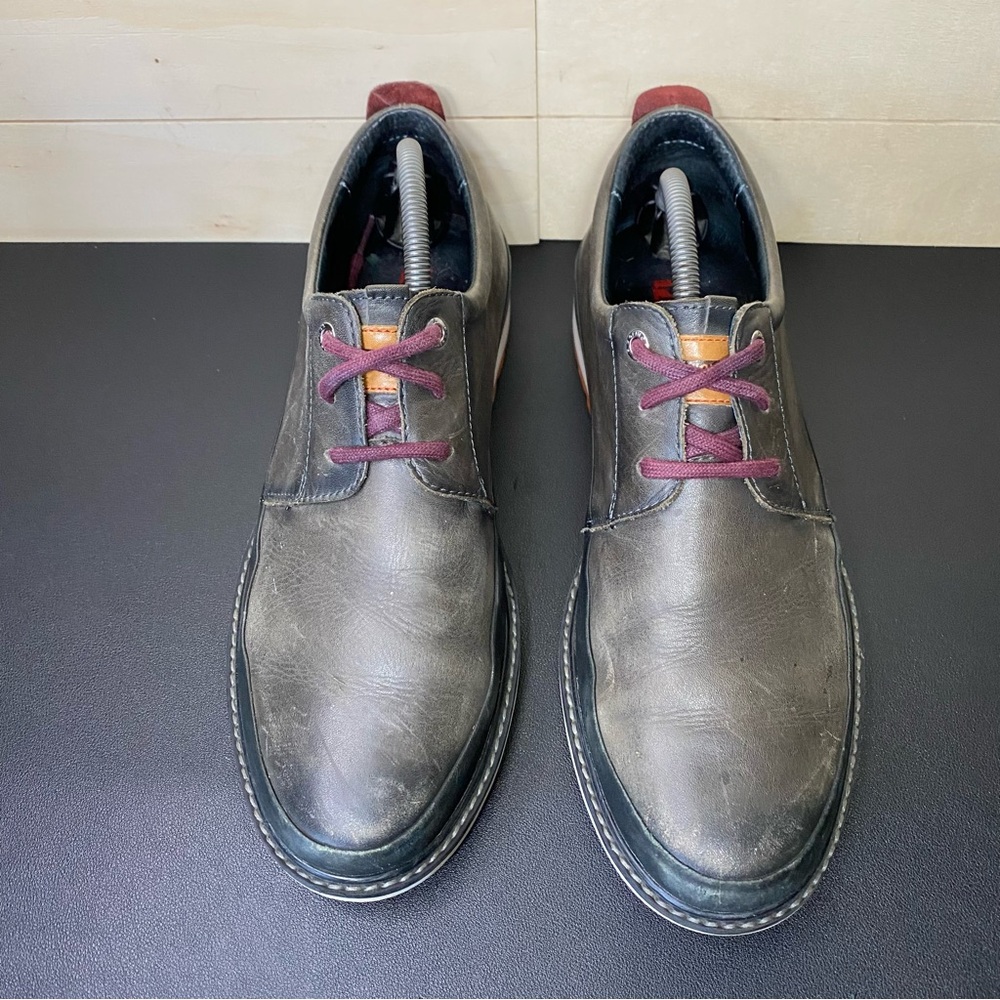 Pikolinos Berna Lace Up Grey Leather Men's Size 8.5 Shoes EU42 - Picture 7 of 11